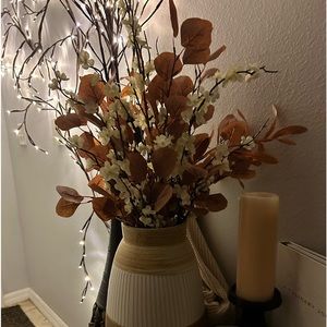 Designer flower arrangement- 2 photos tall and wide wouldn’t fit in one